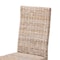 Bali & Pari Nevina Bohemian Grey Kubu Rattan and Mango Wood Dining Chair 245-13710-ZORO - alternate 4